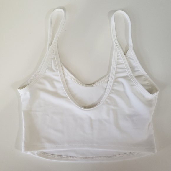 NEW J. Valentine Basic Crop Spaghetti Tank Top Rave L/XL Yandy - Picture 5 of 8
